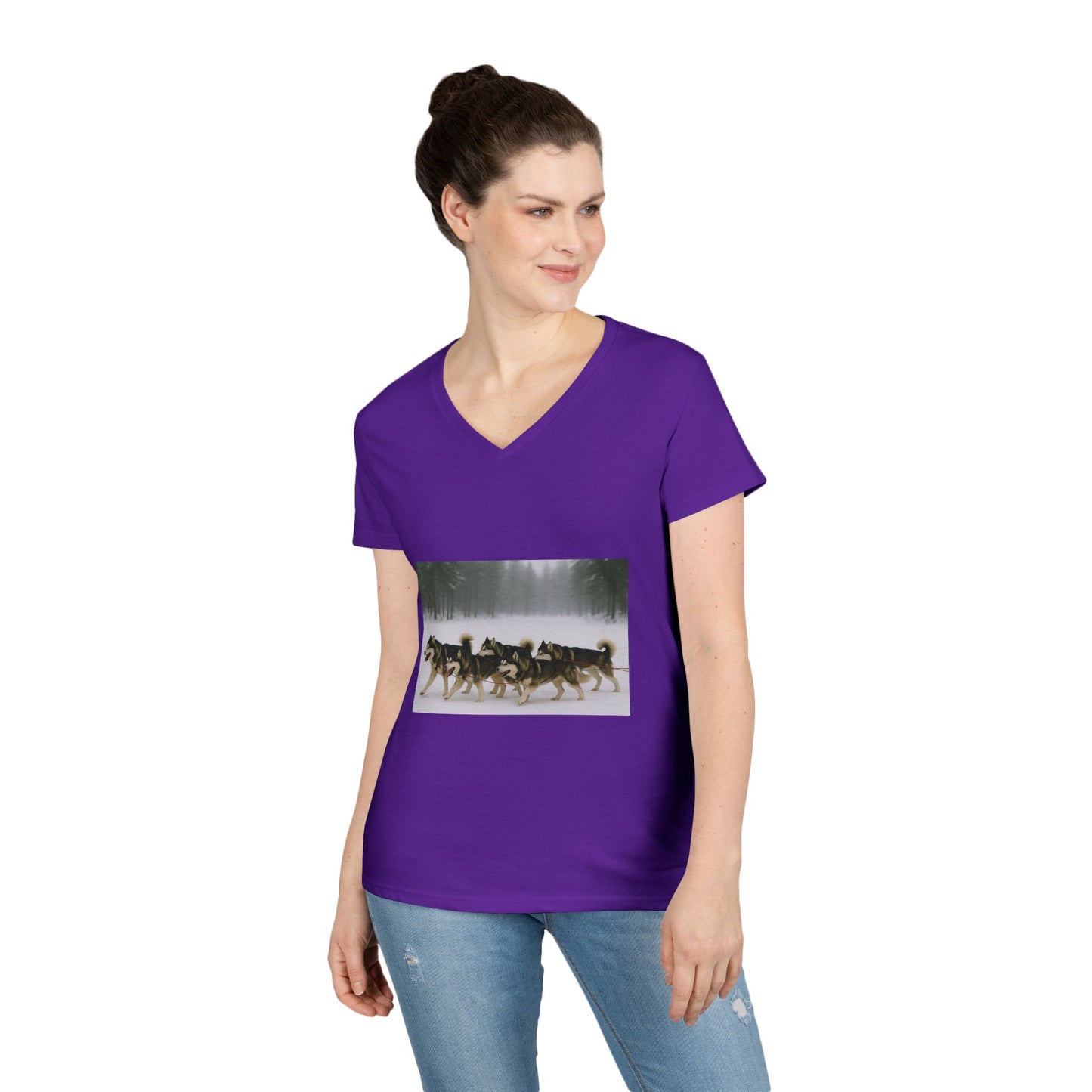 Mush On Women's V-Neck T-Shirt