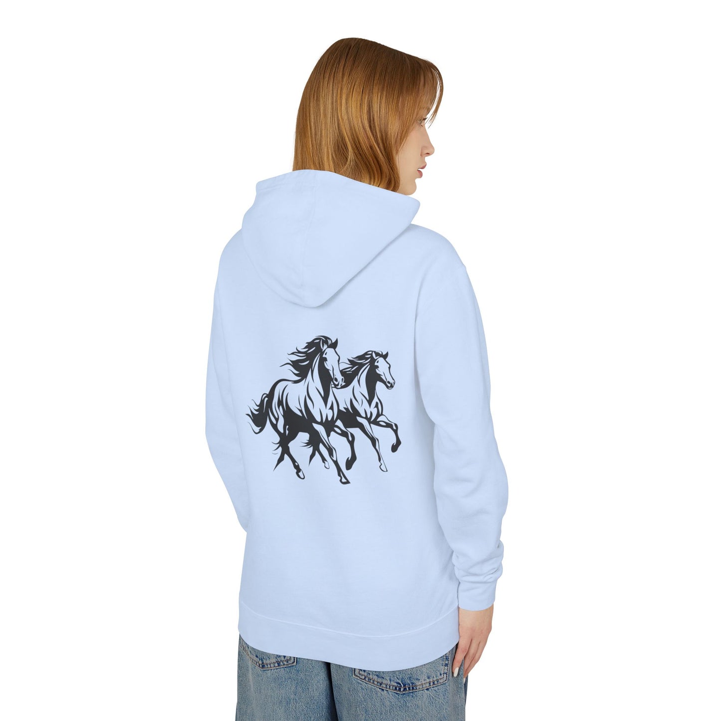 Horsin' Around Unisex Lightweight Hoodie