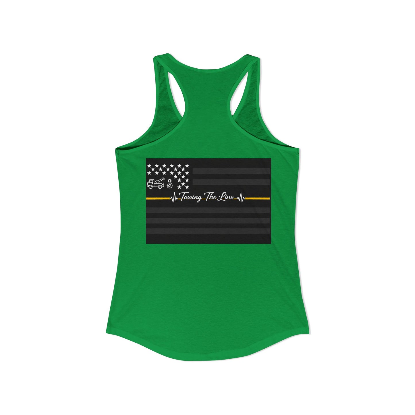 Thin Yellow Line Women's Racerback Tank