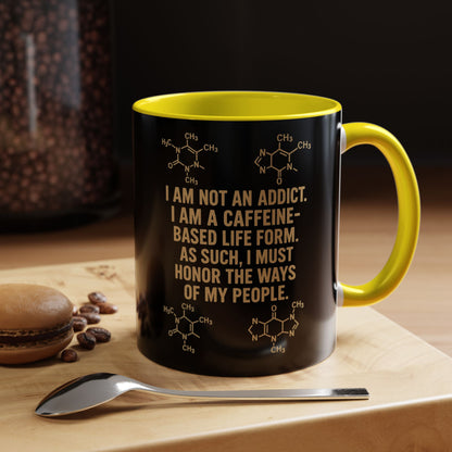 Not An Addict 2-Tone Coffee Mug