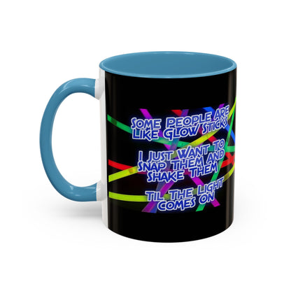 Glow Sticks 2-Tone Coffee Mug