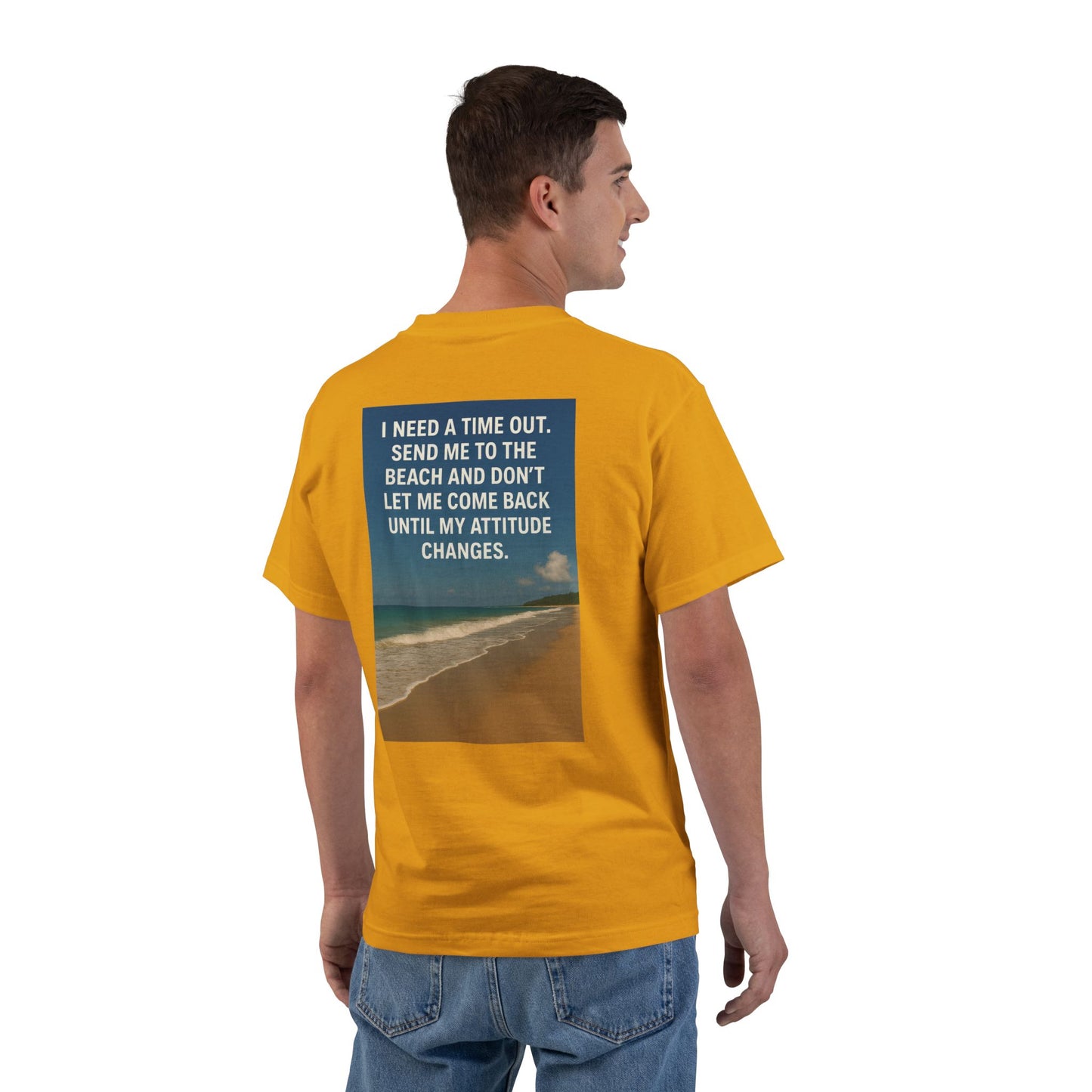 Time Out Men's Short-Sleeve Crewneck Tee