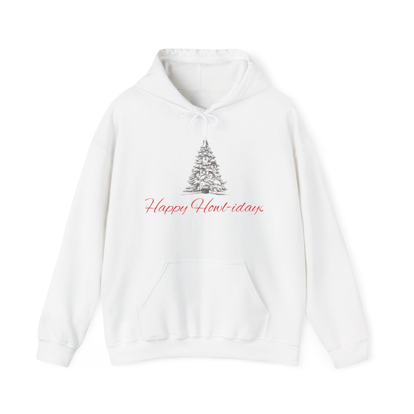 Happy Howl-idays Unisex Hoodie