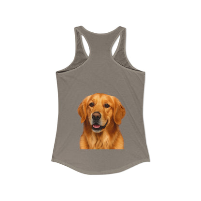 Golden Head Women's Racerback Tank