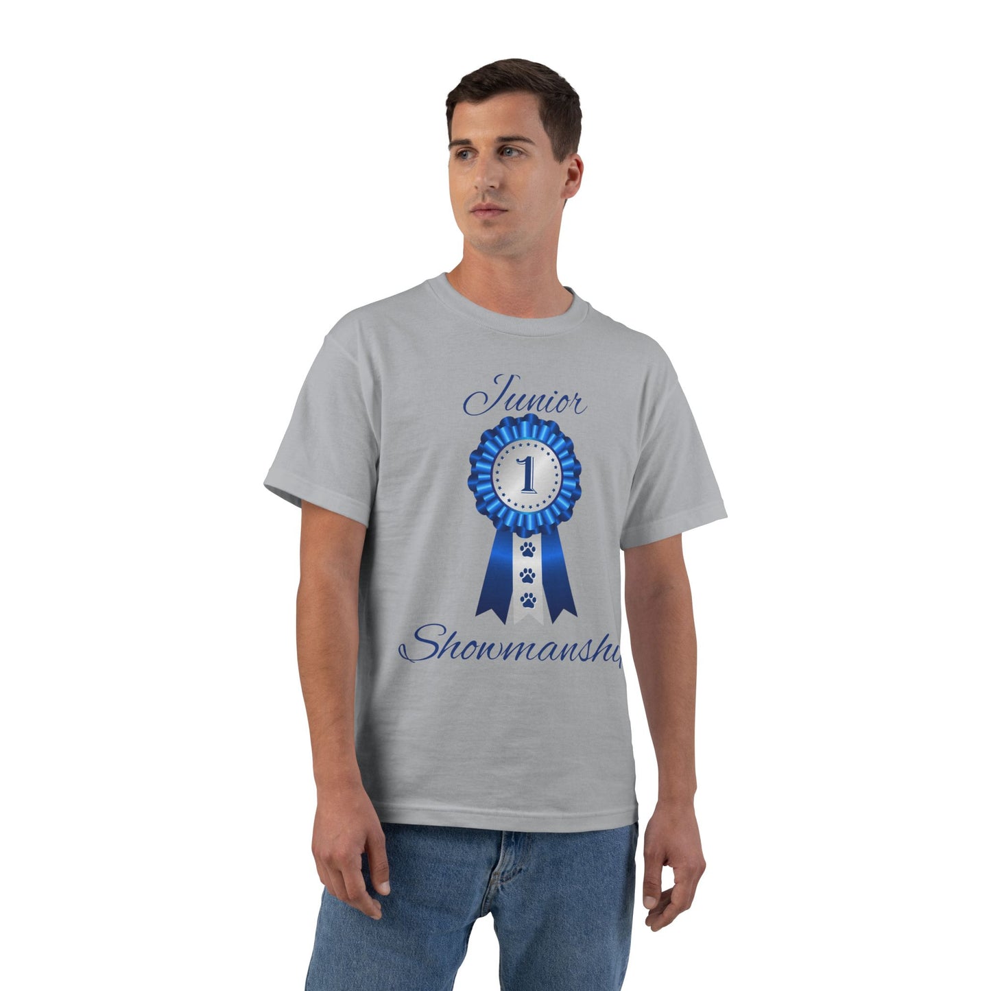 Junior Showmanship Men's Short-Sleeve Crewneck Tee