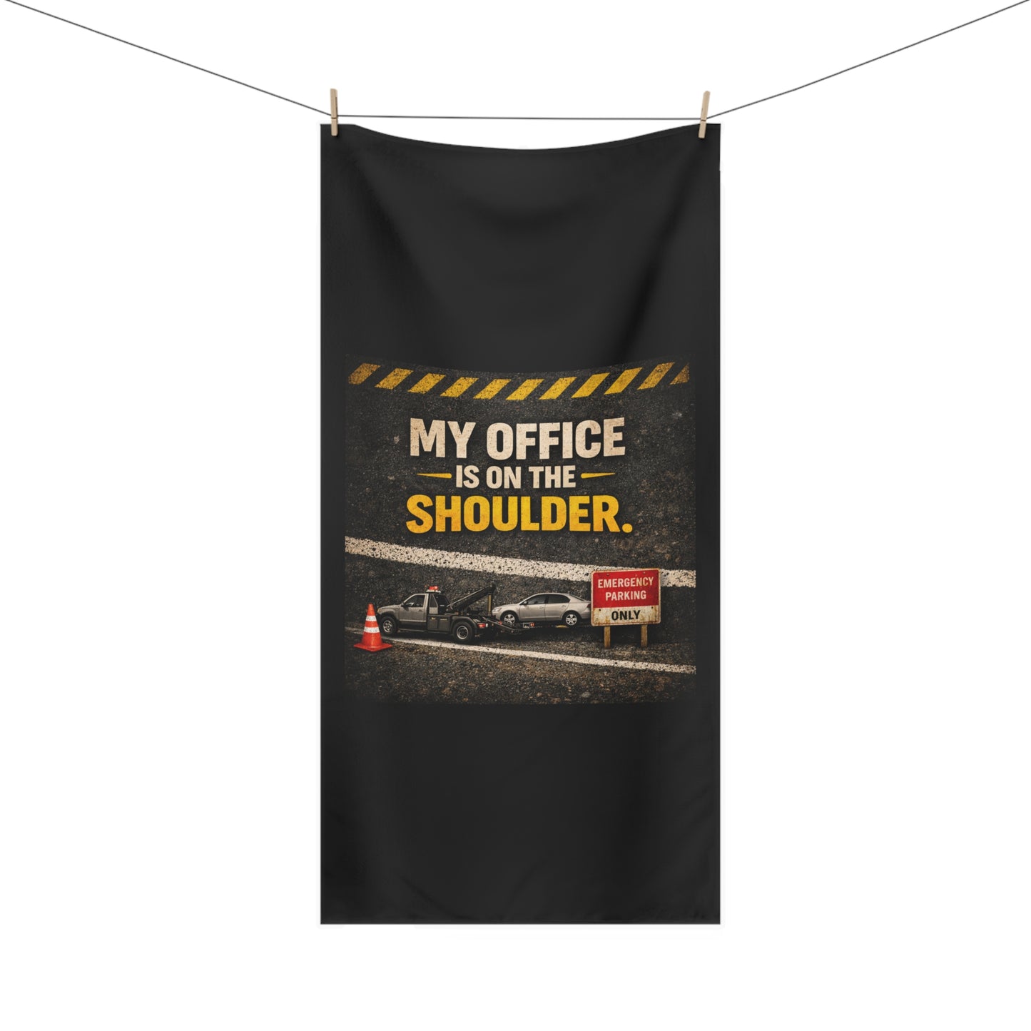 My Office Mink-Cotton  Beach Towel