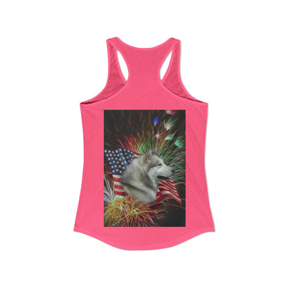 American Malamute Women's Racerback Tank