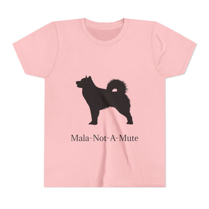 Mala-Not-A-Mute Youth Unisex Short Sleeve Crewneck Tee