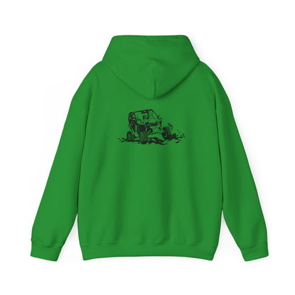 Slingin' Mud Side By Side Unisex Hoodie