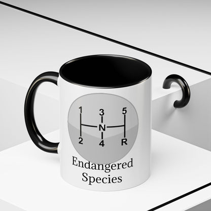 Endangered Species 2-Tone Coffee Mug
