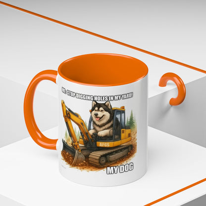 Digmaster 2000 2-Tone Coffee Mug