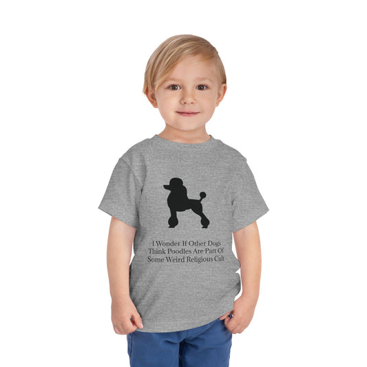 I Wonder Toddler Unisex Short Sleeve Crewneck Tee
