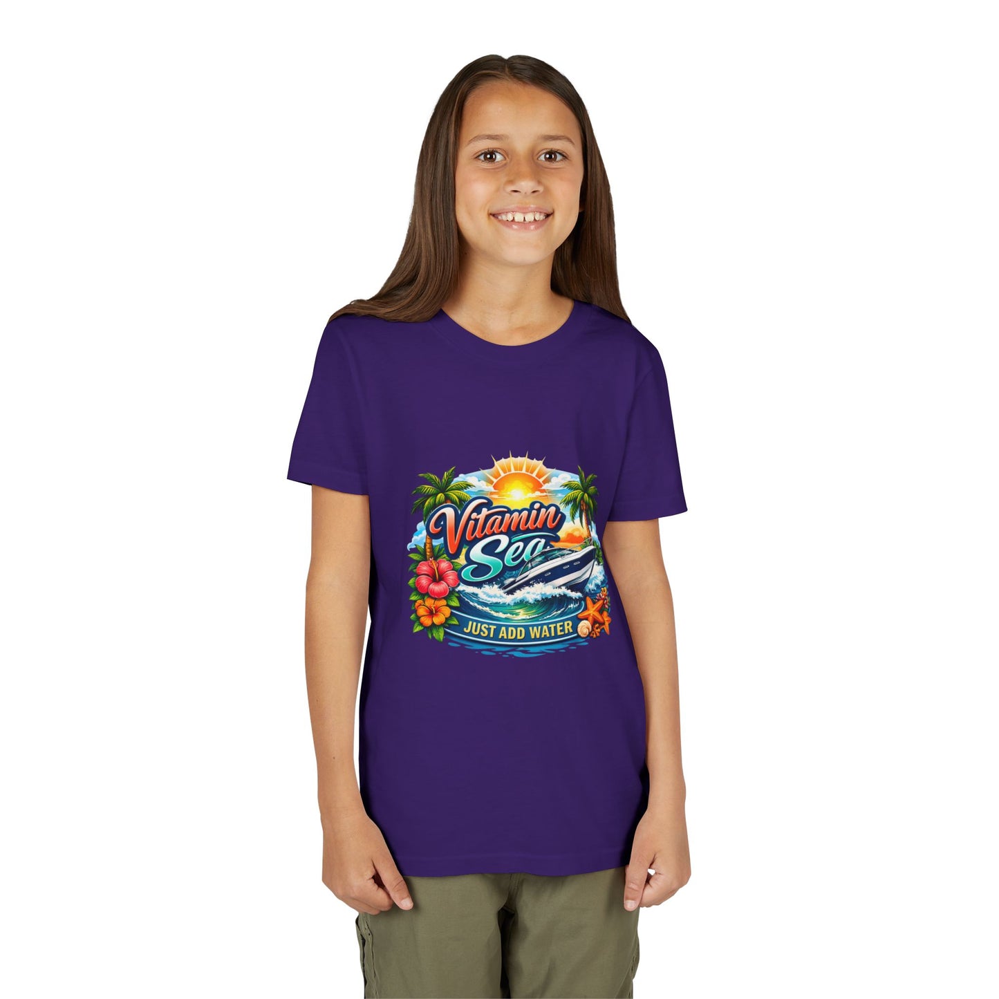 Vitamin Sea Youth Unisex Short Sleeve Crewneck Tee