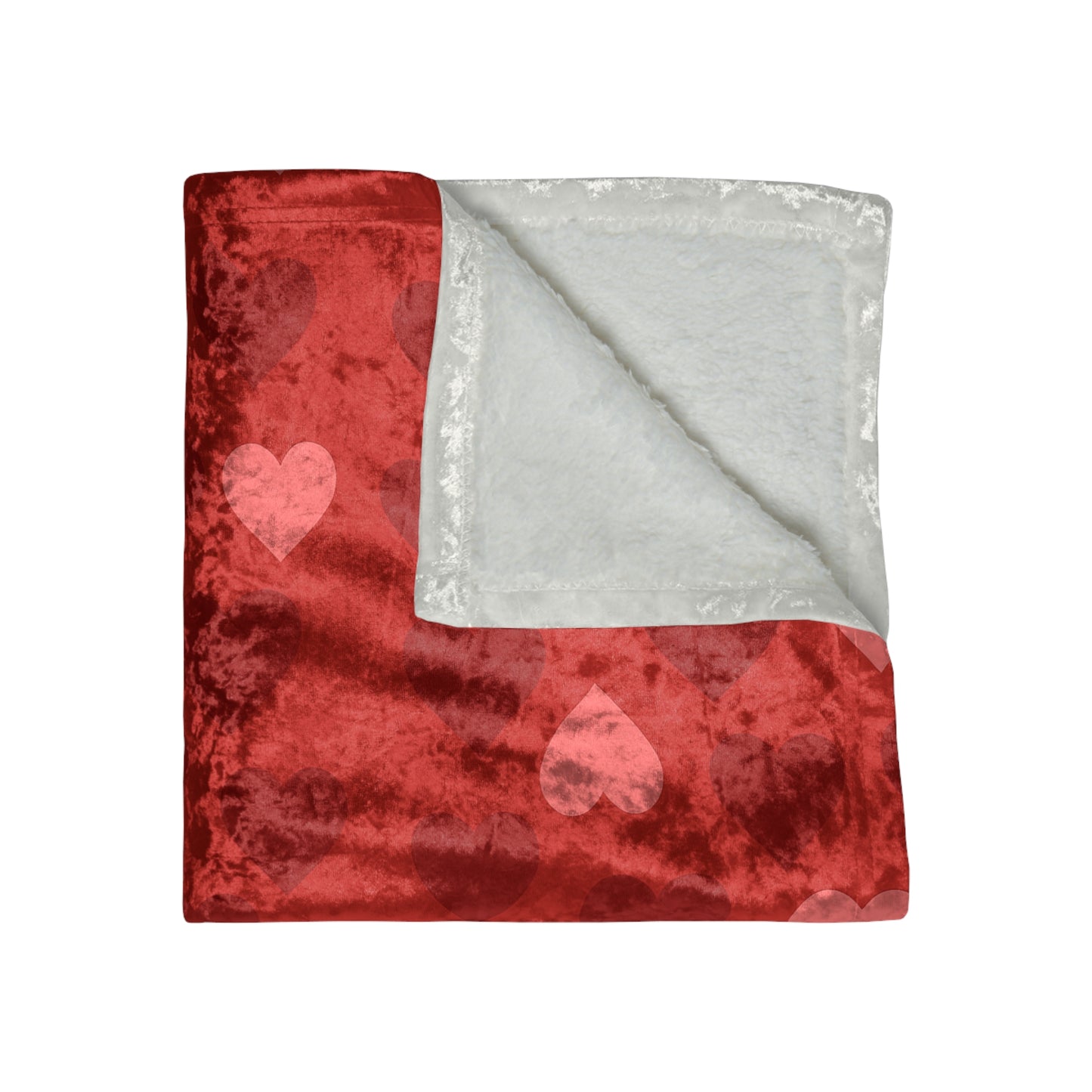 Cupid's Companion Aussie Crushed Velvet Blanket