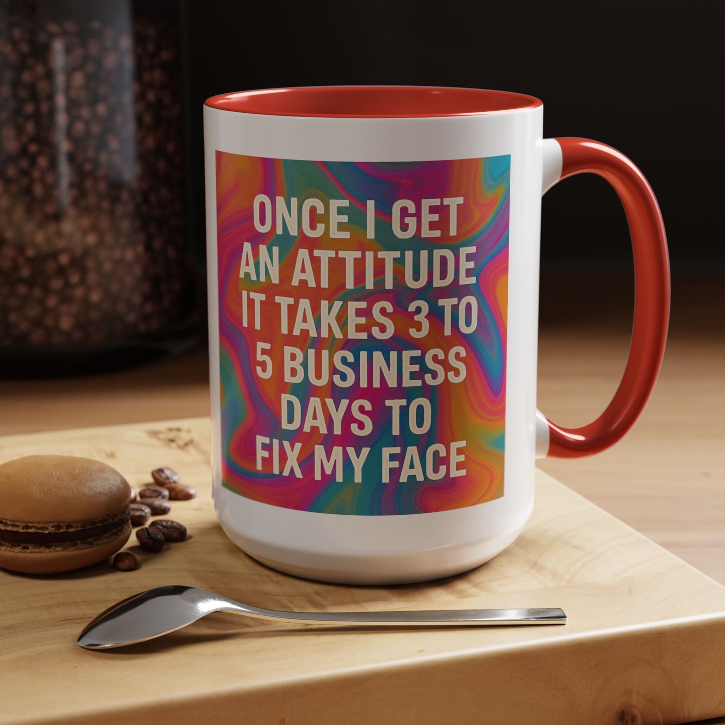 Fix My Face 2-Tone Coffee Mug