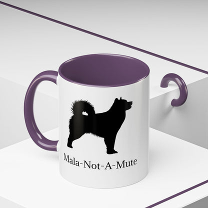 Mala-Not-A-Mute 2-Tone Coffee Mug