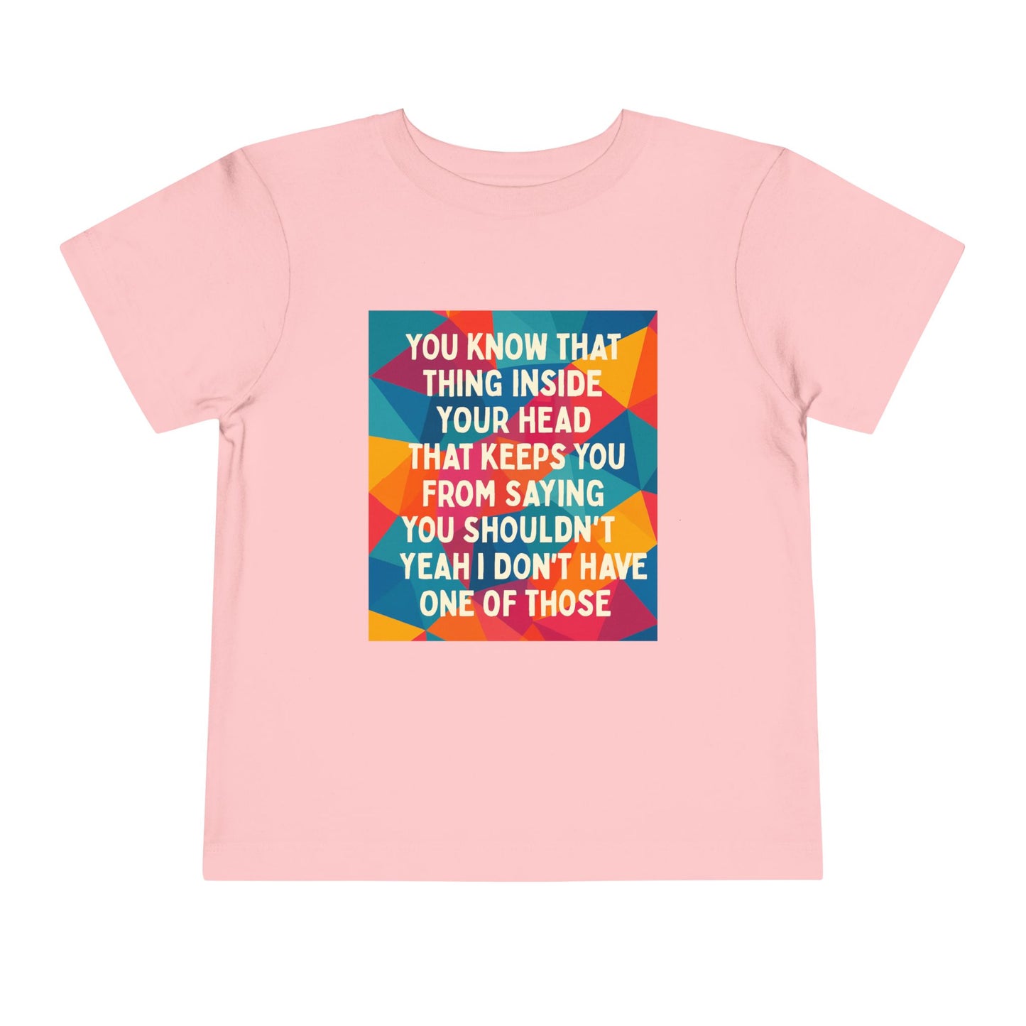 No Filter Toddler Unisex Short Sleeve Crewneck Tee
