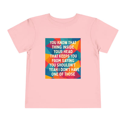 No Filter Toddler Unisex Short Sleeve Crewneck Tee