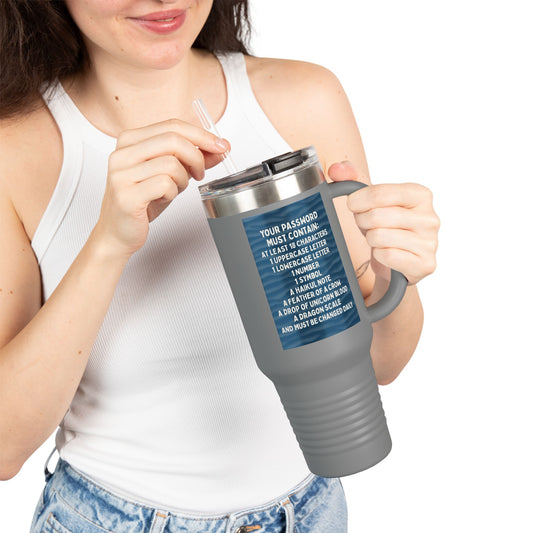 Password Insulated Travel Mug