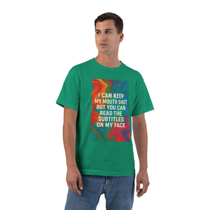 Subtitles Men's Short-Sleeve Crewneck Tee
