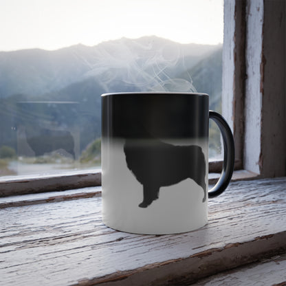 Aussie Silhouette Color Changing Mug