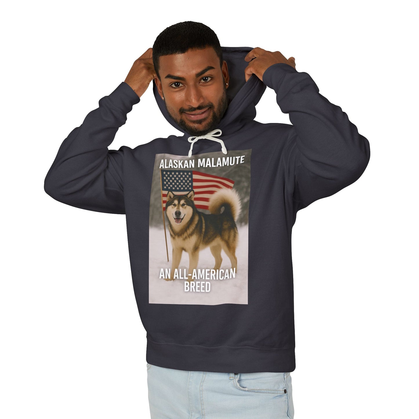 All-American Breed Unisex Lightweight Hoodie