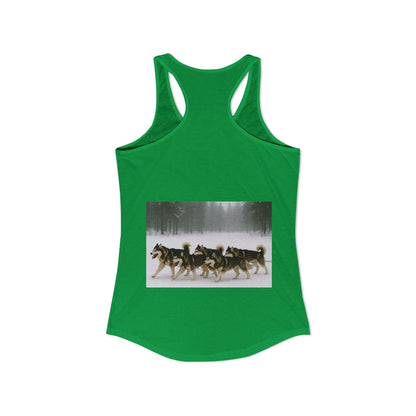 Mush On Women's Racerback Tank