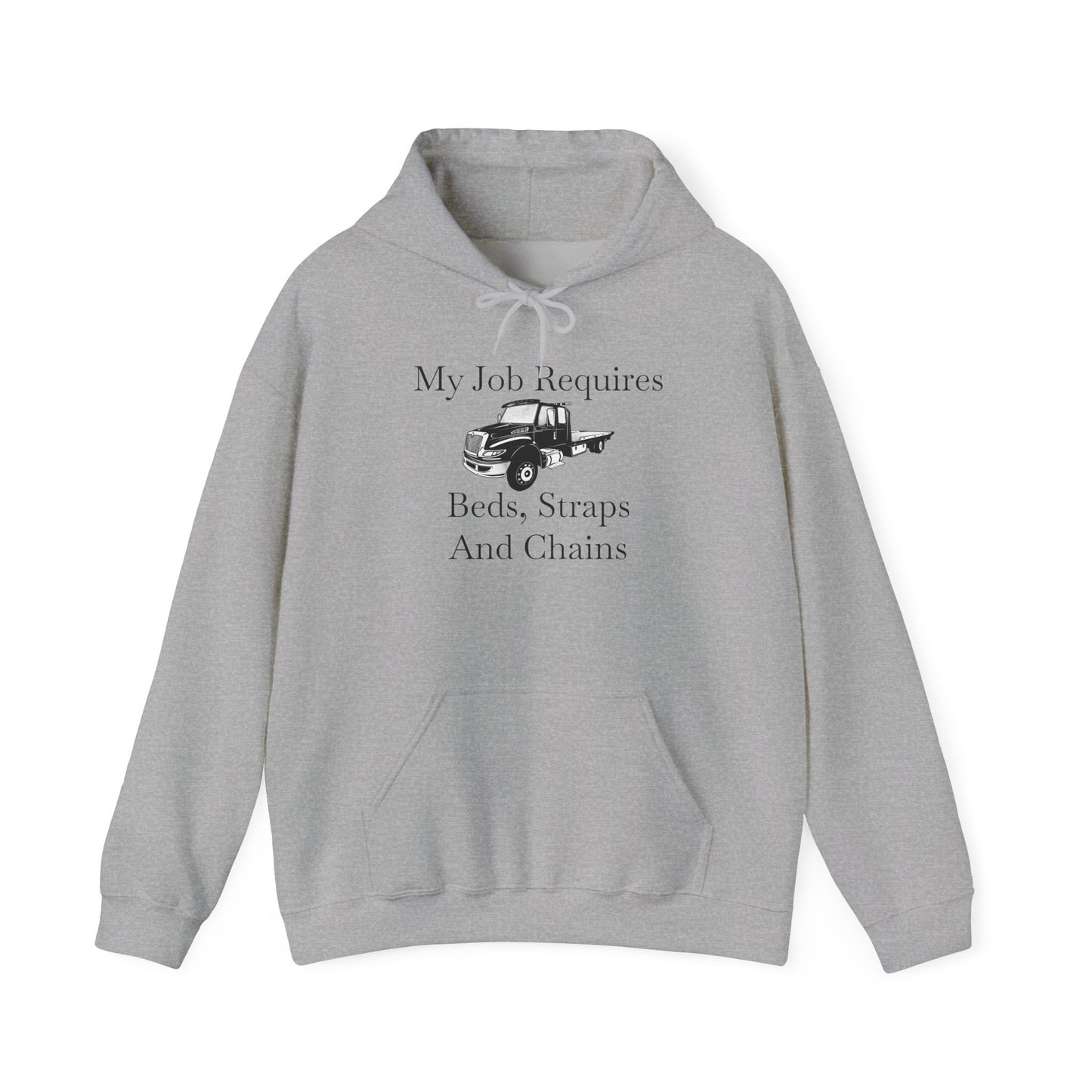 Beds, Straps, And Chains Unisex Hoodie