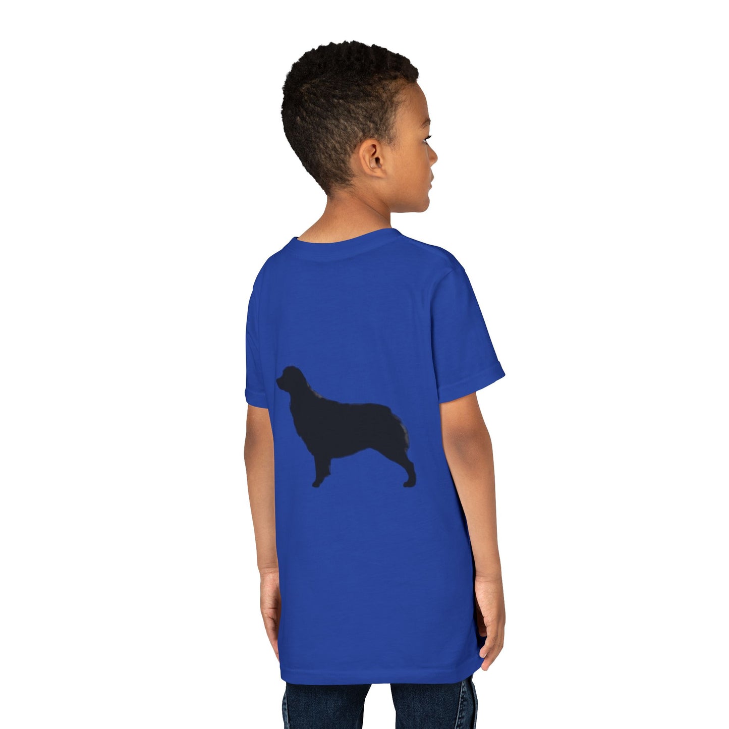 Aussie Silhouette Youth Unisex Short Sleeve Crewneck Tee