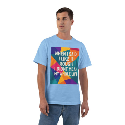 Like It Rough Men's Short-Sleeve Crewneck Tee