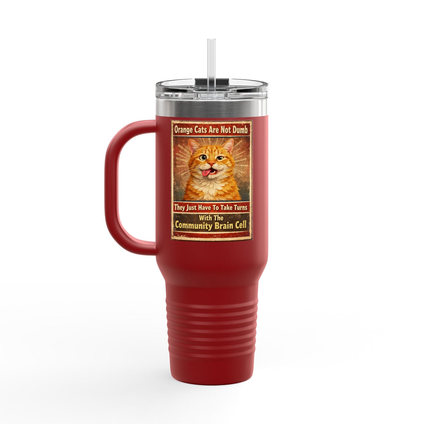 Community Brain Cell Insulated Travel Mug