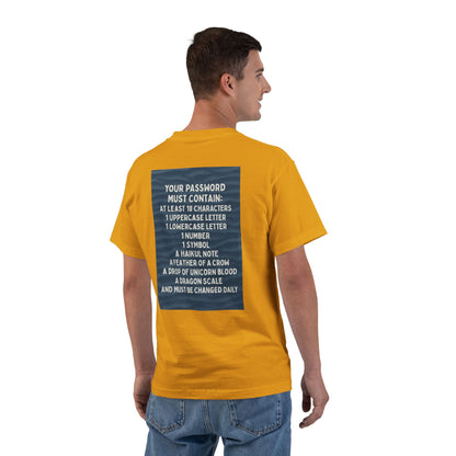 Password Men's Short-Sleeve Crewneck Tee