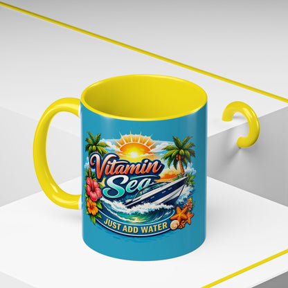 Vitamin Sea 2-Tone Coffee Mug