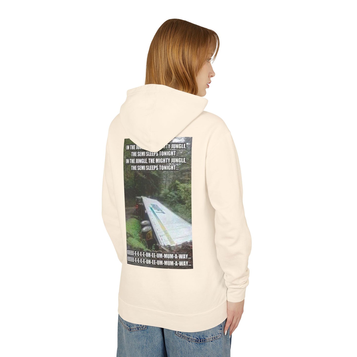Semi Sleeps Unisex Lightweight Hoodie