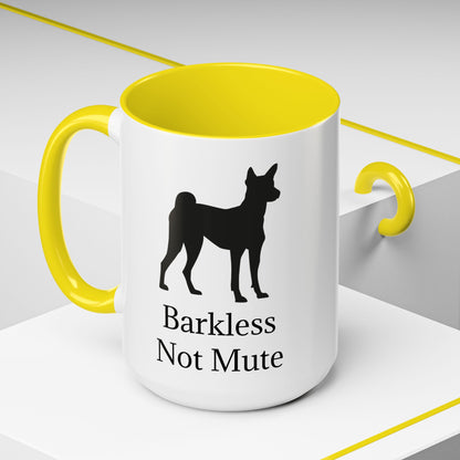 Barkless Not Mute 2-Tone Coffee Mug
