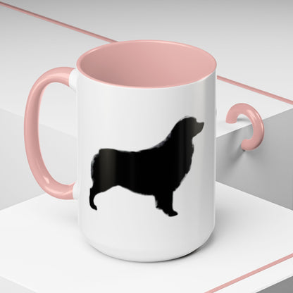 Aussie Silhouette 2-Tone Coffee Mug