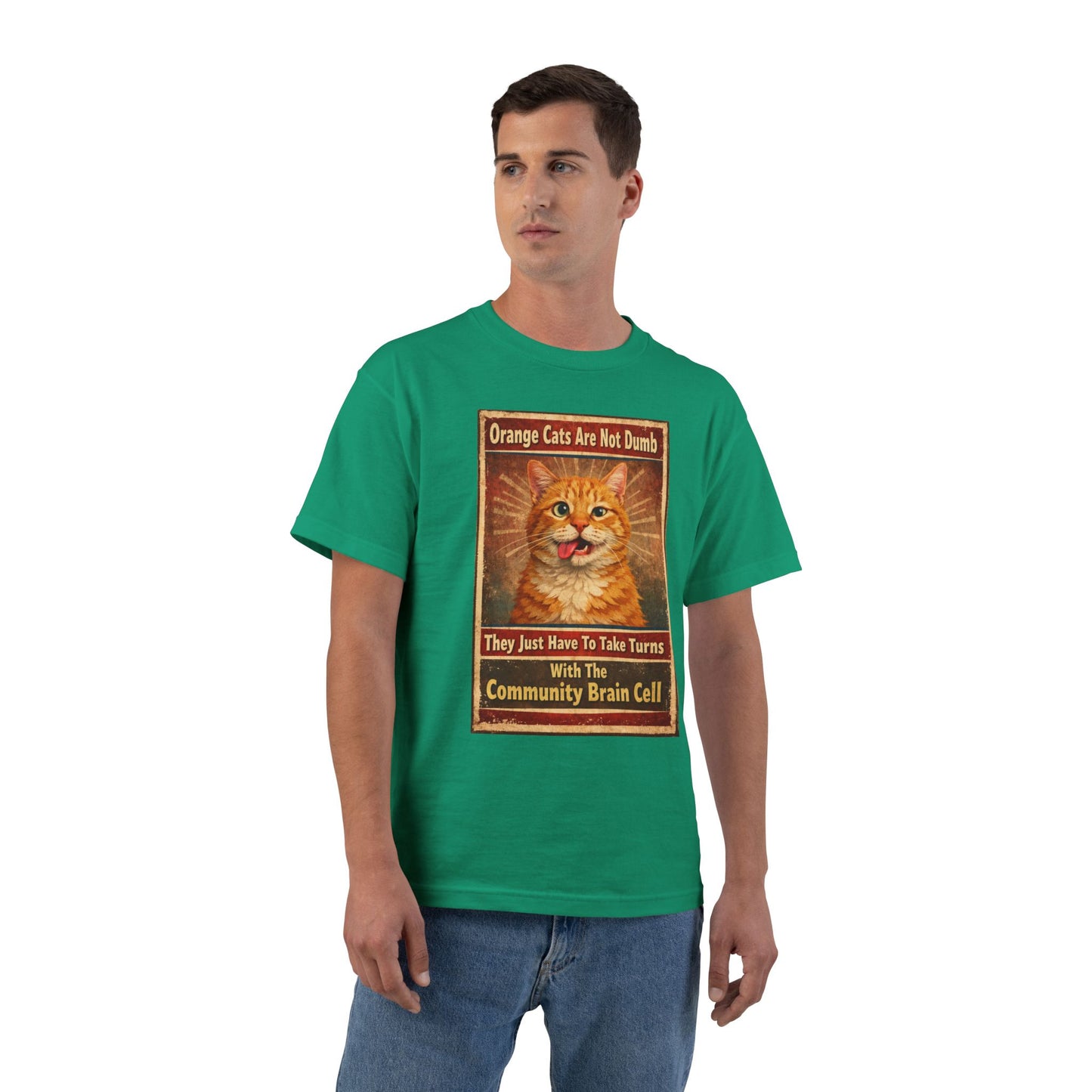 Community Brain Cell Men's Short-Sleeve Crewneck Tee