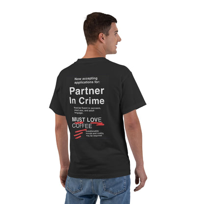 Partner In Crime Men's Short-Sleeve Crewneck Tee