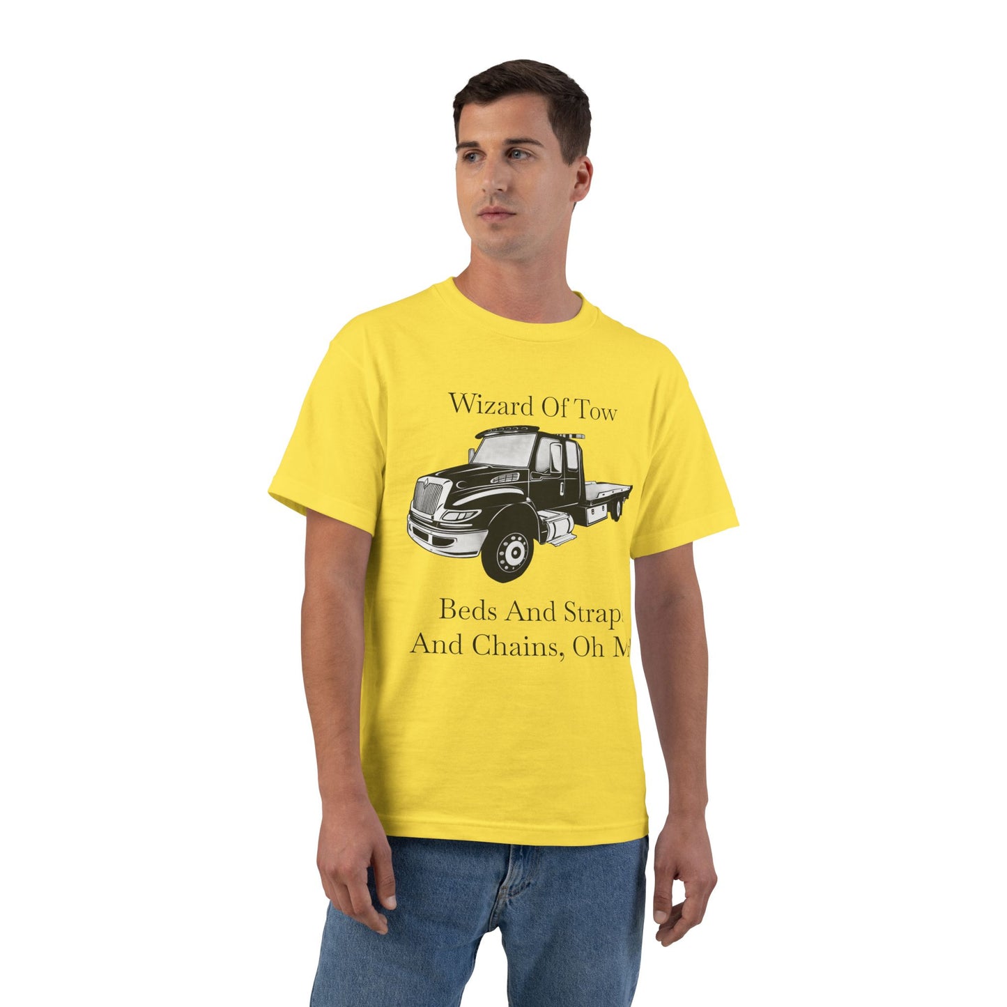 Wizard Of Tow Men's Short-Sleeve Crewneck Tee