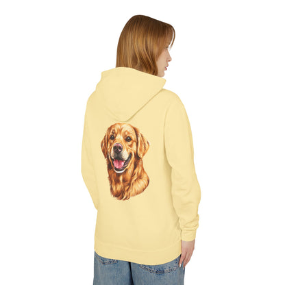 Golden Head Unisex Lightweight Hoodie