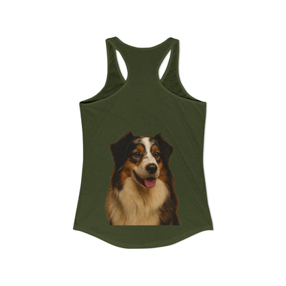 Aussie Head Women's Racerback Tank