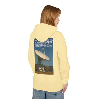 Intelligent Life Unisex Lightweight Hoodie