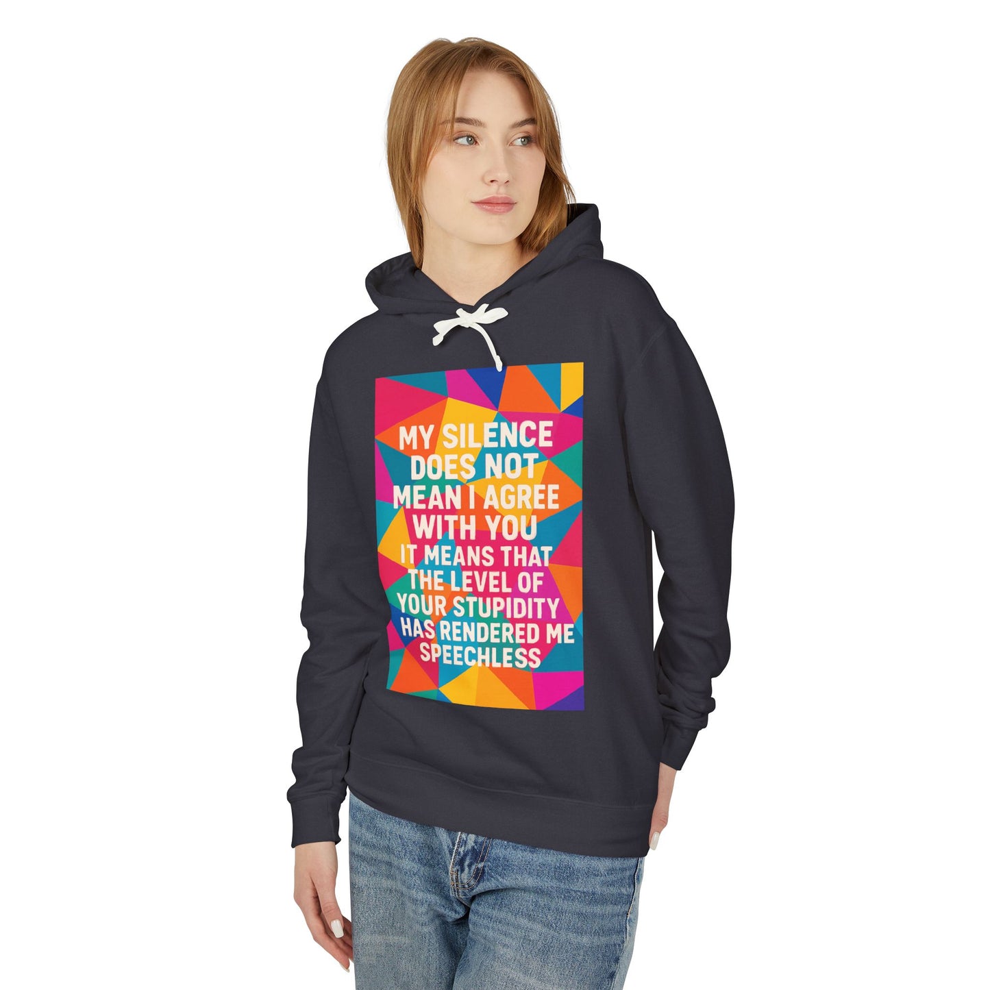 Speechless Unisex Lightweight Hoodie
