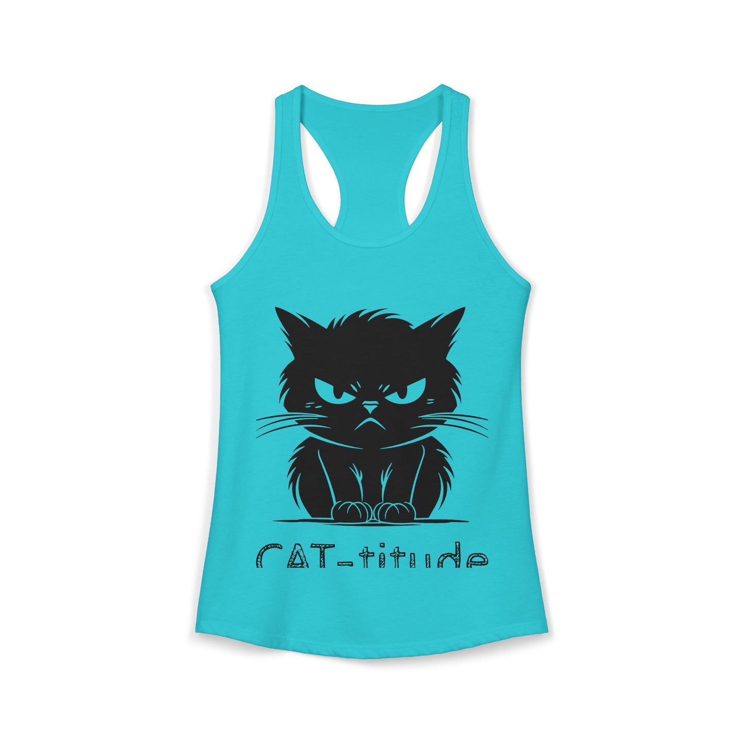 CAT-titude Women's Racerback Tank