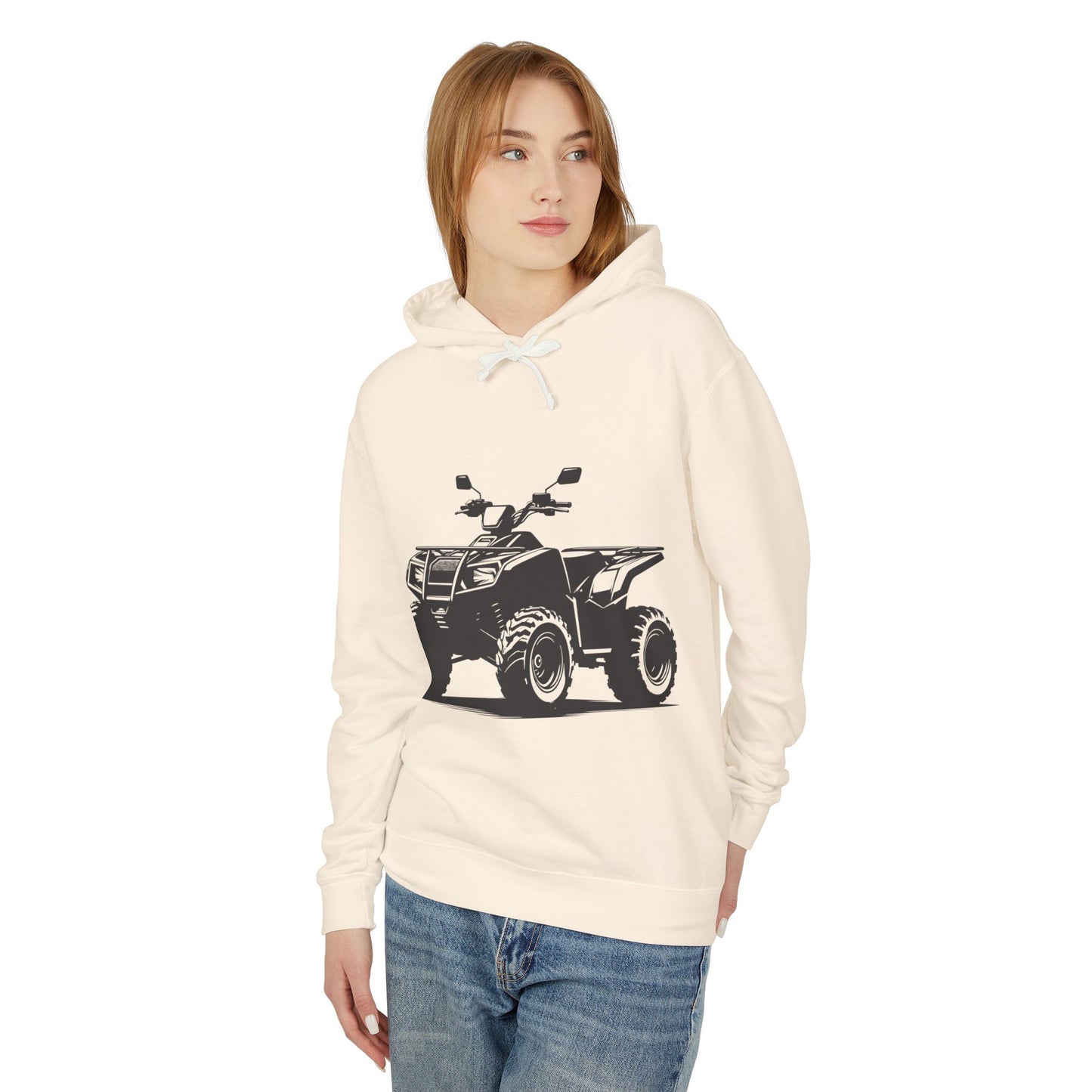 Off The Beaten Path Quad Unisex Lightweight Hoodie