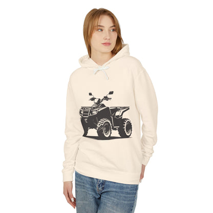 Off The Beaten Path Quad Unisex Lightweight Hoodie