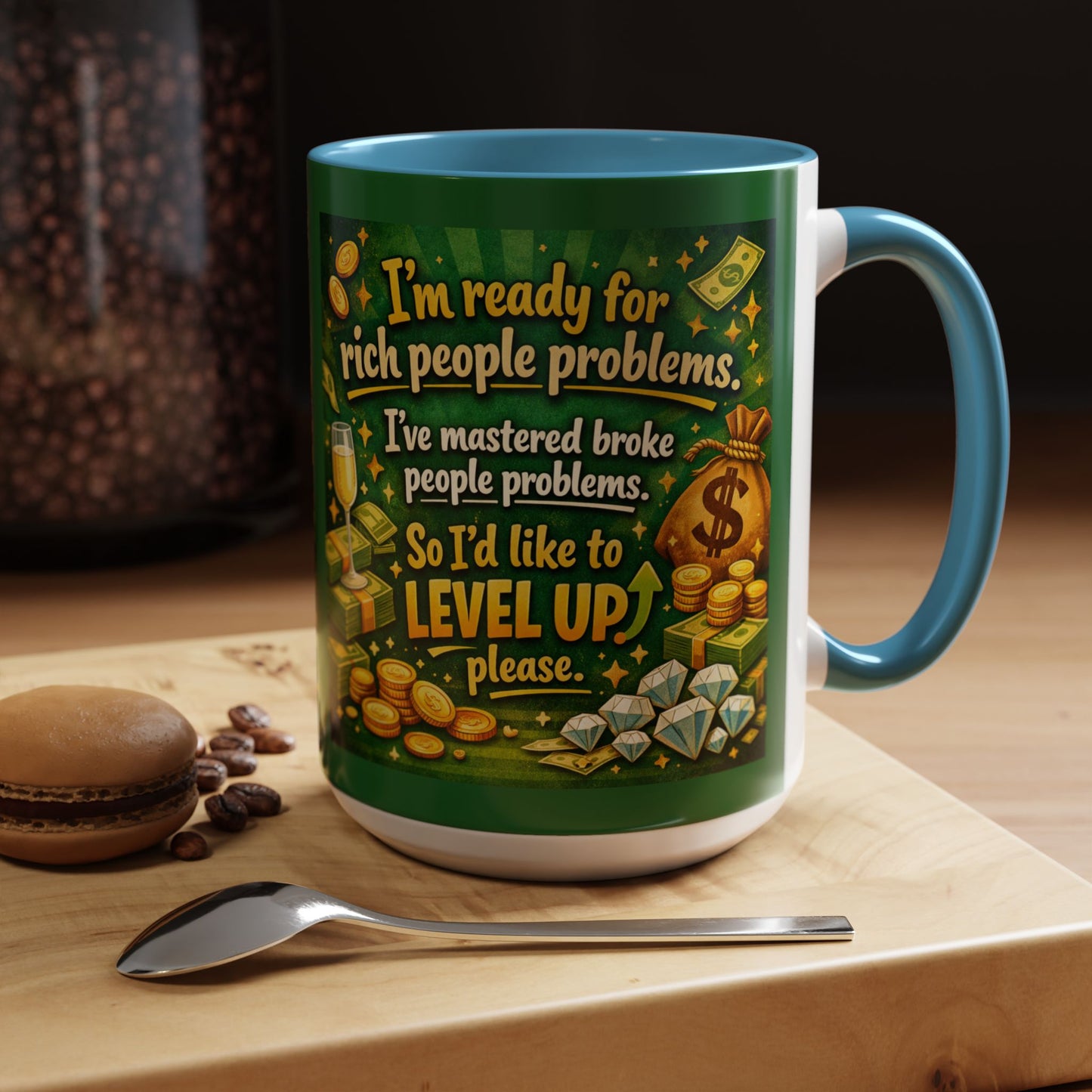 Level Up 2-Tone Coffee Mug