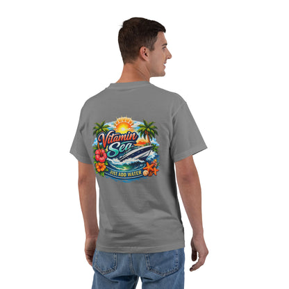 Vitamin Sea Men's Short-Sleeve Crewneck Tee