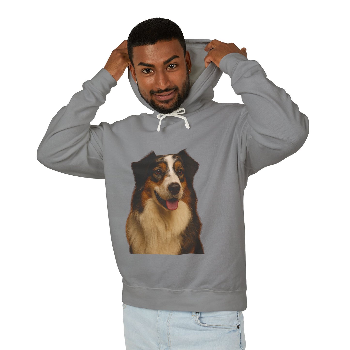 Aussie Head Unisex Lightweight Hoodie