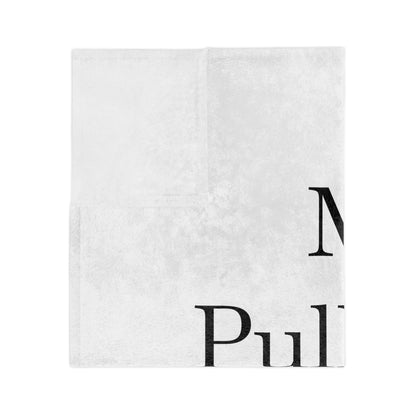 Pull Out Heavy Tow Truck Velveteen Microfiber Blanket